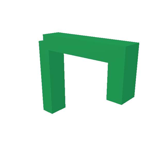 Minimalistische kapstokhaak