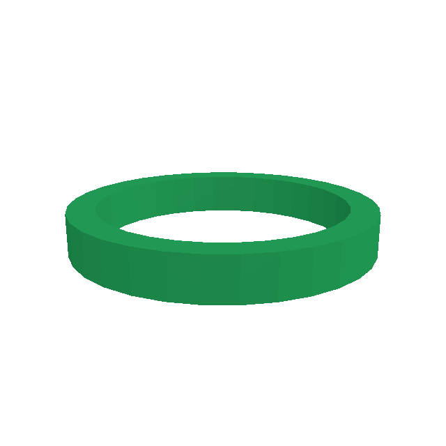 Douchegordijn ring