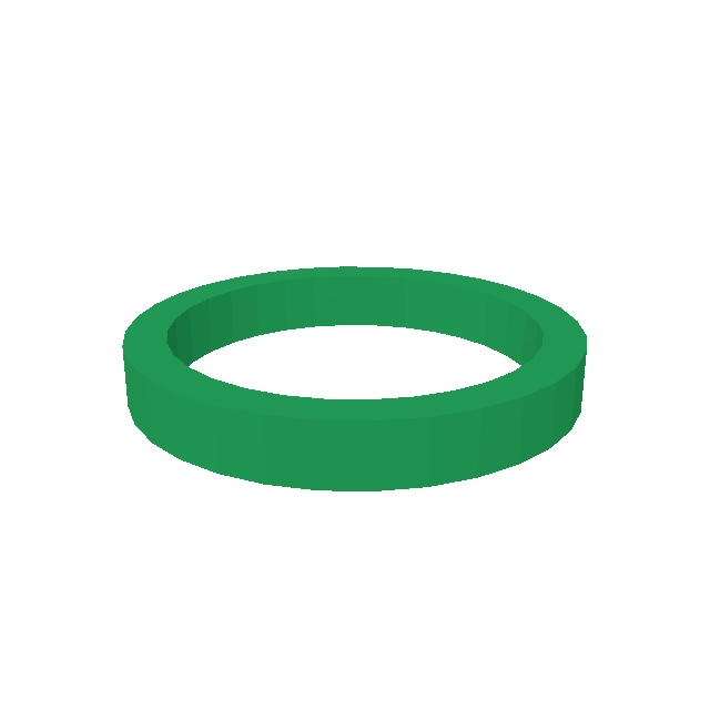 Douchegordijn ring